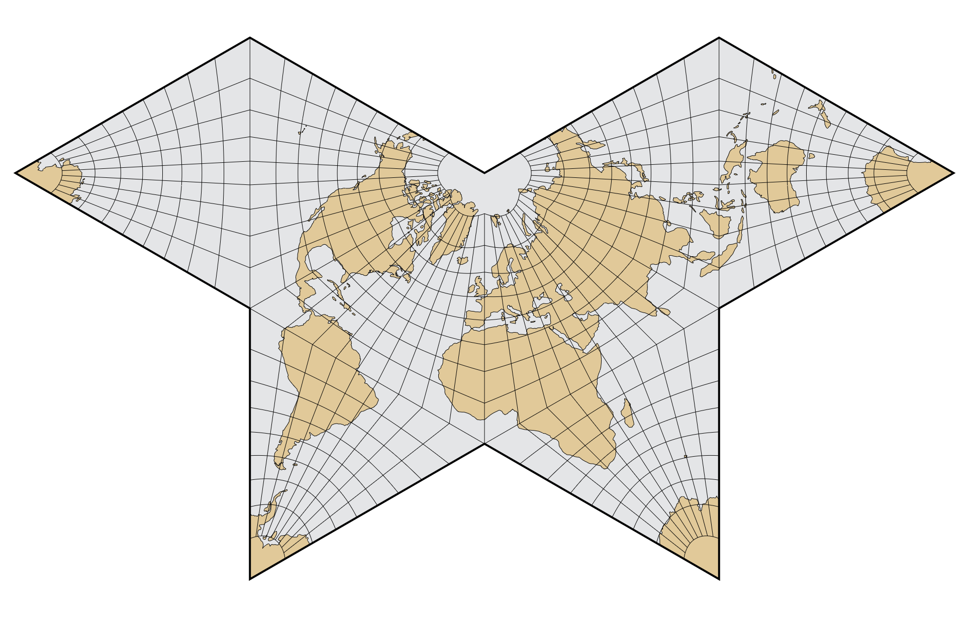 Gnomonic Chart Projection