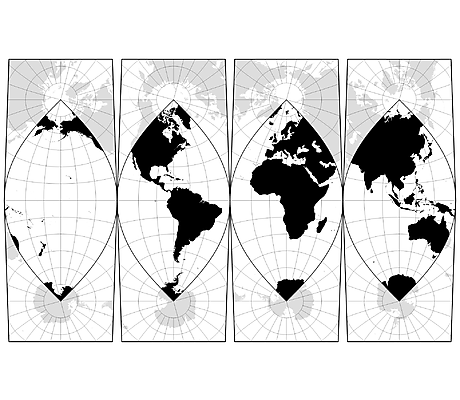 Interrupted Transverse Mercator