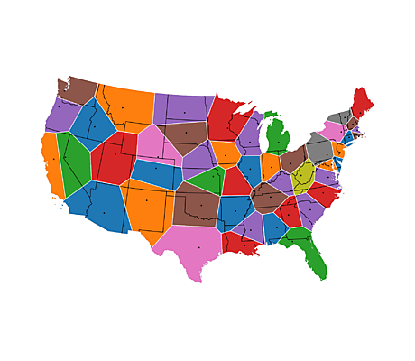 United States of Voronoi