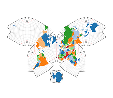 Waterman Butterfly Map